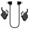 shumee OTG KABEL ZA DALJINSKI UPRAVLJALNIK ZA DRONE DJI RC-N1 N2 N3 - DJI MAVIC AIR 2 MINI 2 3 NEO AVATA - 2X TIP C - 30 CM