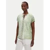 Olsen Bluza 11105099 Zelena Regular Fit