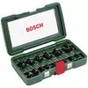 BOSCH 15-delni set TC glodala (1/4” prihvat)  2607019468