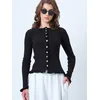 Trend Alacati Stili Ženska bluza Alc-X14533, Braon