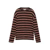 Pull&Bear Majica kremna/rdeča/črna