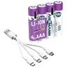 ANSMANN Punjiva Li-Ion 1.5V 500mAh AAA sa USB tip C ulazom za punjenje Ansmann 4 komada