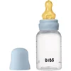 BIBS - Otroška steklenička 150 ml, lateks - Baby Blue (počasen pretok)