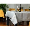 Stolnjak Krown 160x220cm Bela boja ( VLK000143-belaboja )