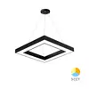Braytron LED visilica BRY-BLADE-PD-KVADRATNA-CRNA-45W-3U1