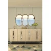 HANAH HOME Komoda Rany 150 White Travertine Silver