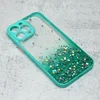 TELEMPIRE Maska za iPhone 13 Pro Max 6.7 Frame Glitter tirkizna