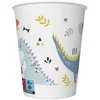 DINOSAUR Papirnati lončki Dino Party 250 ml 8 kosov.