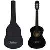 Klasična gitara za početnike i djecu s torbom crna 1/2 34 