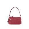 VALENTINO Torba za čez ramo Valentino Sac Bandouliere Samba Re Rosso Scuro rdeča