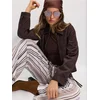 Sinsay - Prugaste wide leg pantalone sa viskozom - šareno