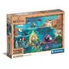 shumee Puzzle 1000 kompaktnih Disneyjevih zemljevidov Mala morska deklica