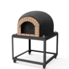 Movelar Forno STROMBOLI 100cm Preto + Kovinski podstavek