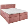 Esposa BOXSPRING POSTELJA 180 cm x 200 cm , tekstil barve korale