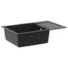Umivaonik Crna 780 x 500 mm 80% kvarc i 20% smola