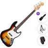 Fender Standard Jazz Bass LRL Standard SET 3-Color Sunburst Električna bas kitara