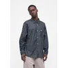 Carhartt WIP Srajca Gowan modra/črna/bela