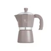 Aluminijast moka kuhalnik za kavo za 6 skodelic Taupe 300ml 55511