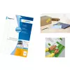 Etikete 45,7X21, zaobljene ivice A4/48 1/20 plava