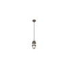 Zambelis E172 - Spoljašnji luster 1xE27/40W/230V IP54 braon
