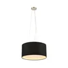 Zuma Line RLD93139-4B - Luster na sajli CAFÉ, 4xE27/60W/230V, crna