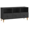 TV ormar Crna 102 x 34,5 x 50 cm Konstrukcijsko drvo