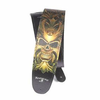 PAS ZA KITARO PLANET WAVES Alchemy Leather Guitar Strap, Green Skull
