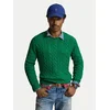 Polo Ralph Lauren Pulover 710775885552 Temno zelena Regular Fit