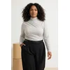 Trendyol Curve Ženska bluza Tbbaw26Af00104, Bež