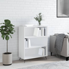 Regal za knjige bijeli 69,5 x 32,5 x 90 cm konstruirano drvo