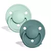 BIBS Deluxe Cucle, Silikonske, Nordic mint&Island sea