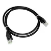 Alantec mrežni kabel, črn, 0.25 m, Cat5e U/UTP (UTP)
