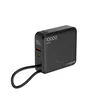 PB10-WPC15-LCD-01 Gembird 20 W prenosni punjae sa brzim punjaeem i bežienim punjaeem, 10000 mAh,crni