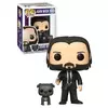 Bobble Figure John Wick POP! Movies - John Wick in Black Suit with Dog