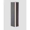 COLBY ZIDNA LAMPA LED 12W/3000K/600lm/IP20/CRNA