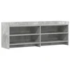 TV ormar 135 x 33 x 47 cm Betonska siva Konstruirano drvo