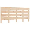 Vidaxl Posteljno vzglavje 180x3x80 cm trdna borovina