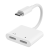 INF USB-C 2-v-1 adapter za slušalke in polnilec, (21248016)