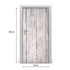 tulup.si Tapete na vratih Lesena stena 95x205 cm
