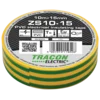 Trak izolirni rumeno/zelen 15mm/10m