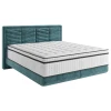 Carryhome POSTELJA BOXSPRING 160 cm x 200 cm , tekstil modra