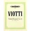 VIOTTI : note KONZERT G DUR NR.23