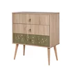 Aberto Design Komoda 80x89x40cm Šarena