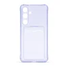 Futrola Clear Wallet za Samsung S24 Plus, Ljubičasta