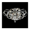 LUXERA 64410 - Kristalni plafonski luster RIBBON CRYSTAL 6xG9/33W/230V