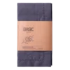 Jekleno sivi bombažni prtički 45 x 45 cm 2 kosa — Basic Ambiente - 596402