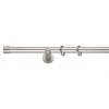 Homeware SET KARNISE 120-210 cm barve nerjavečega jekla