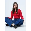 Trend Alacati Stili Ženska bluza Alc-X14395, Crvena