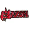 Saxon Red Logo Odznak 30 mm
