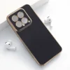 Maska za telefon Fresh Electroplated za Xiaomi 14, Crna